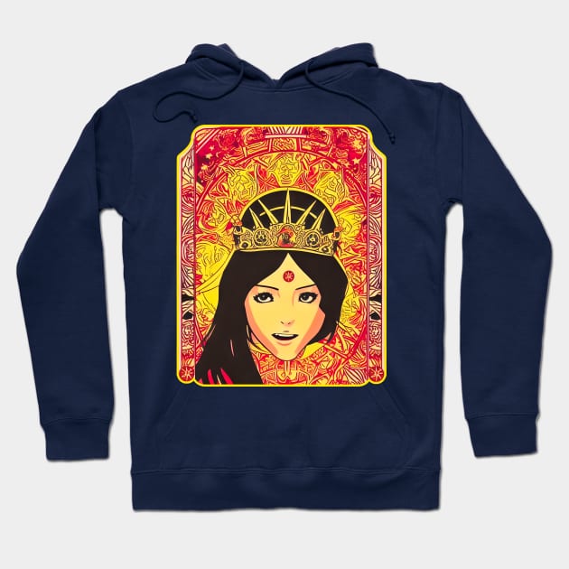 Anime Queen Hoodie by JoeBiff